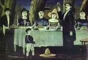 Niko Pirosmanashvili A Family Celebration oil painting reproduction